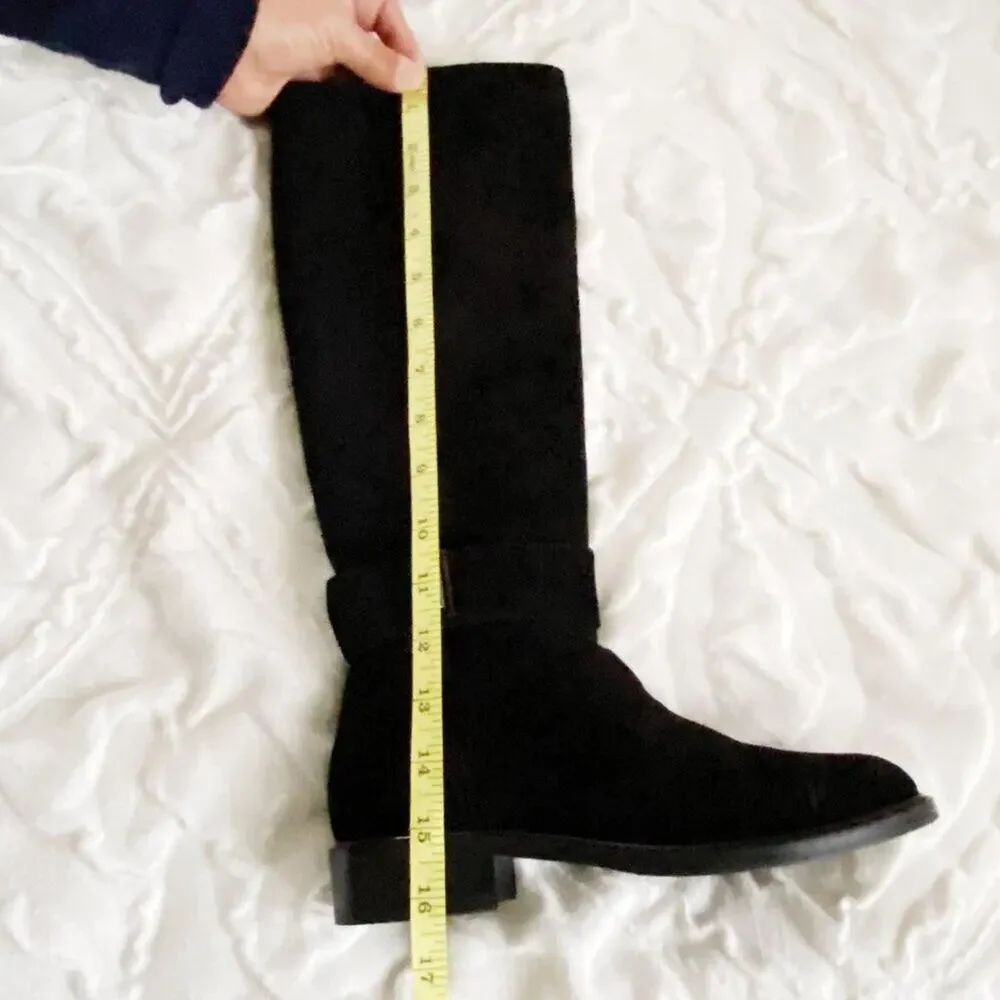 Aquatalia Giada Suede Tall Boot Size 6 New